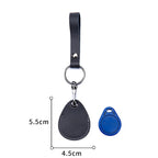 Personalisierbare Lederhülle für StarLine S96 & PIK Intercom – Premium Schutzcover aus Rindsleder für Alarm- & IC-Tags mit Schlüsselanhänger