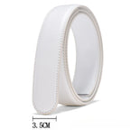 Hochwertiger PU-Leder Gürtel ohne Schnalle – HALOCOWCOW Unisex