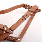 Hundemaulkorb aus Leder – Anti-Biss &amp; Anti-Fressen Maulkorb para perros medianos y grandes