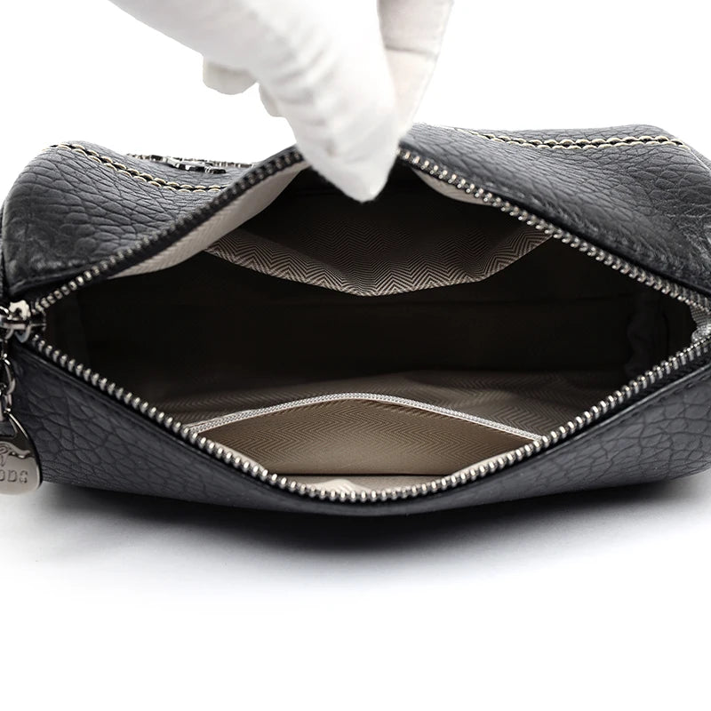 Luxuriöse Damen Handtasche aus weichem Rindsleder – Hochwertige Schulter- & Crossbody Bag 2024, elegante Leder Tote für Alltag & Business