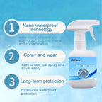 Regen- &amp; Fleckenschutz Spray - Nanoimprägnierung de alta tecnología para cuero, cuero, ropa y textiles (100 ml / 300 ml)