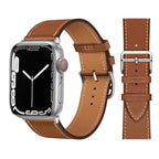 Lederarmband für Apple Watch – Hochwertiges iWatch Armband 38–49 mm für Series 3–10, SE & Ultra | Sportlich & Elegant