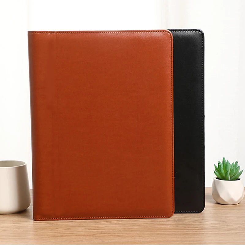 Mapa de documentos de negocios multifunción A4 con Stifthalter &amp; Kartenfach – Organizador más elegante para Verträge &amp; Büro