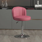 Drehbarer Nordic Barstuhl aus PU-Leder – Höhenverstellbarer moderner Barhocker im italienischen Design für Küche, Bar & Theke