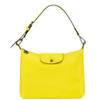 Longchamp Damen &amp; Herren Schultertasche – Grand sac fourre-tout en cuir de qualité supérieure, sacs à main et bandoulière, blanc d'eau