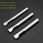 3-teiliges Oval Lederloch Stanzer Set – Ovale Hohlstanzen 1,5–20 mm für Gürtel, Taschen & Lederarbeiten