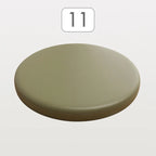 Rundes PU Leder Sitzkissen mit Memory-Schaum – Rutschfestes Stuhlkissen für Esszimmer, Barhocker &amp; Fensterbank 