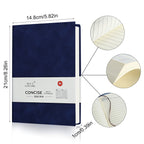 A5 Retro Leder-Notizbuch für Business & Alltag – Elegante Hülle, robuste Verarbeitung, professionelle Wirkung