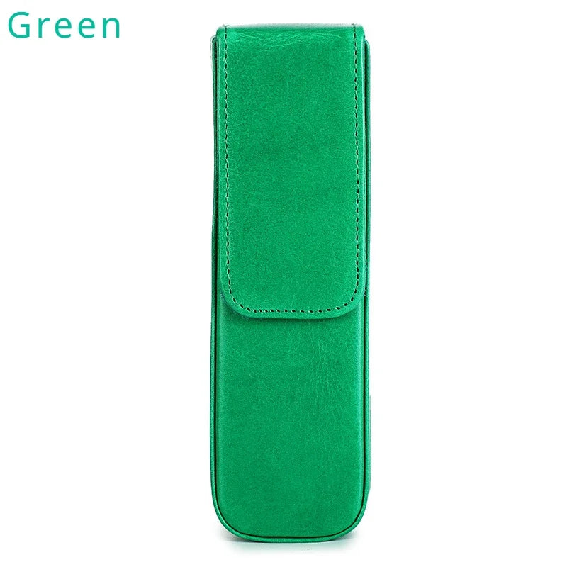 Luxuriöses Füllfederhalter-Etui en véritable cuir – Premium Stifteetui mit 2/3/6/12 Fächern für Büro &amp; Schule 