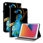 Funda de cuero premium para iPad Air 11 y 13 (2025), iPad Pro 11 y 13 (2024/2025), iPad 10.9 (2022), iPad 5.–8. Generación y iPad mini – Stoßfeste Schutzhülle aus PU-Leder