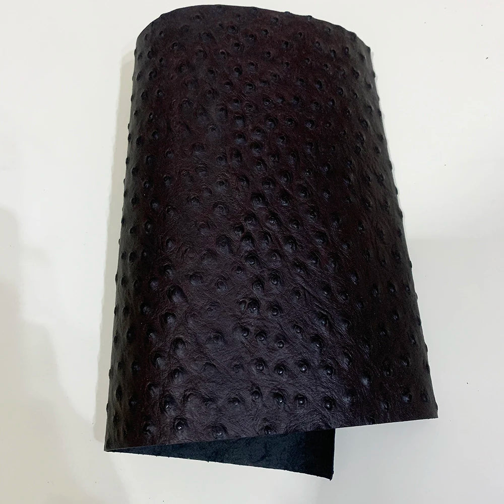 Geprägtes Echtleder Rindsleder Top Layer – Chromgegerbtes Leder 1,0–1,5 mm im A4-Format für DIY Taschen & Accessoires