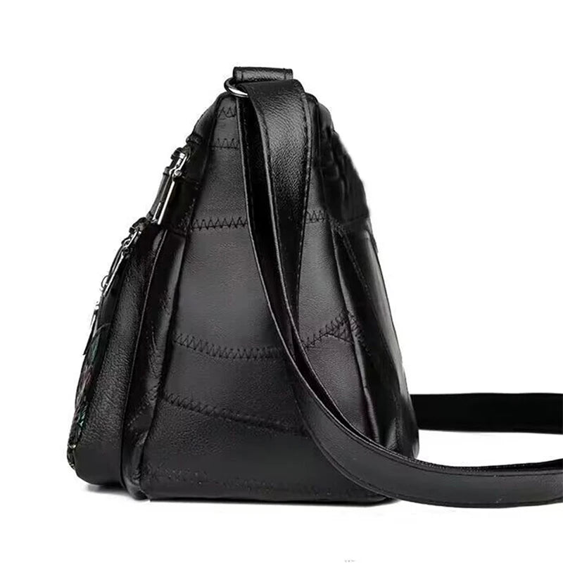 Damen-Handtasche aus Nylon – Weiche Textur, Große Kapazität & Vielseitige Casual Tote mit Reißverschluss