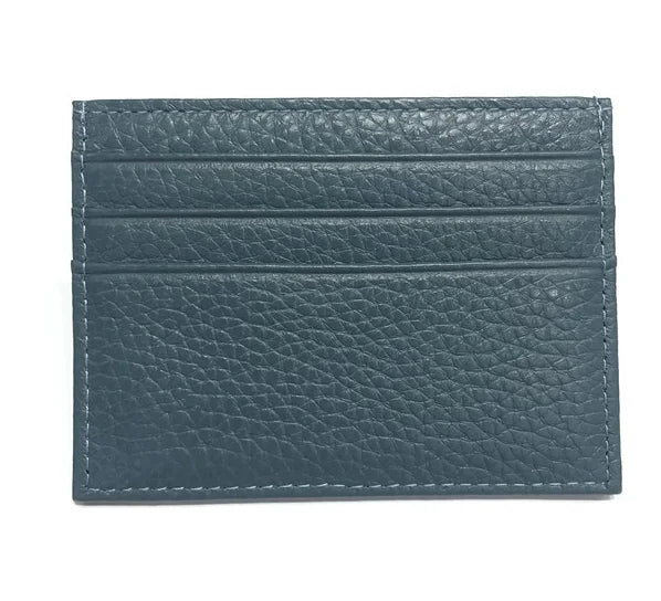 Personalisierter Leder Kartenhalter mit Initialen – Slim Wallet aus echtem Rindsleder für Damen &amp; Herren