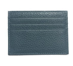 Personalisierter Leder Kartenhalter mit Initialen – Slim Wallet aus echtem Rindsleder für Damen &amp; Herren