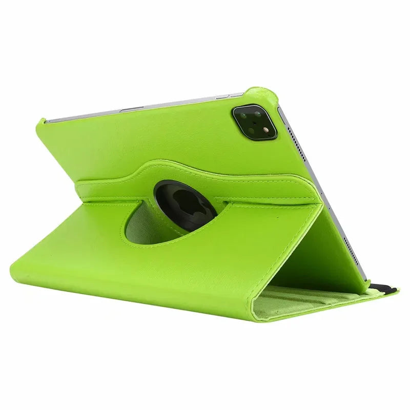 360° Drehbares Leder Case für iPad Pro 12.9 & iPad Air 13 – Business Tablet Schutzhülle mit Standfunktion (2015–2024)