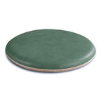 Rundes Leder Stuhlkissen – Wasserdichtes, tragbares Sitzkissen für Esszimmer, Küche & Homeoffice