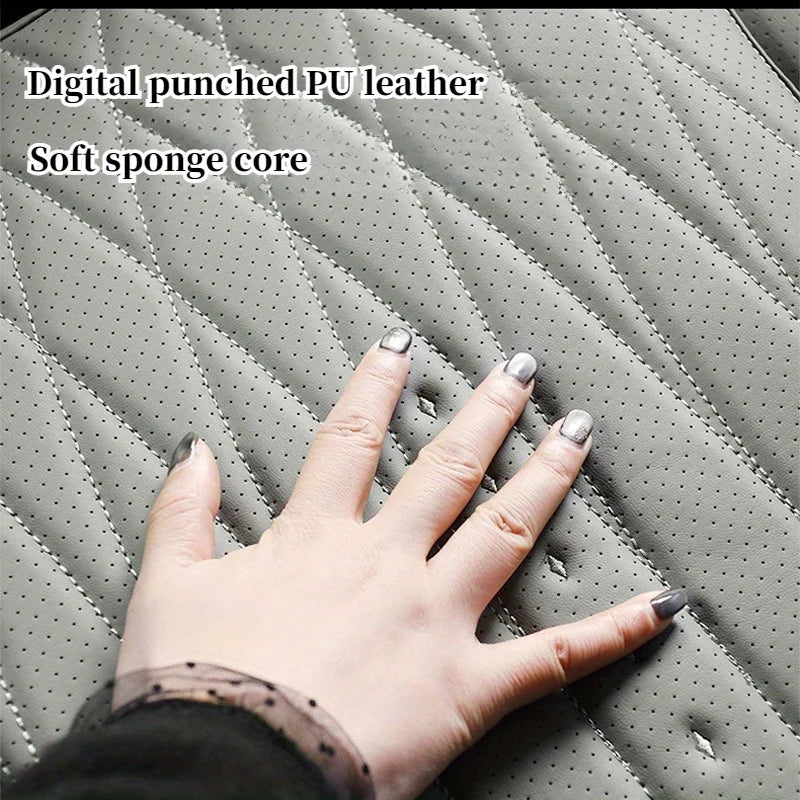 Panneaux de voiture en cuir PU perforés numériques – Optik Light-Luxury, activité dynamique, confort et fête pour tous les jours de l'année 