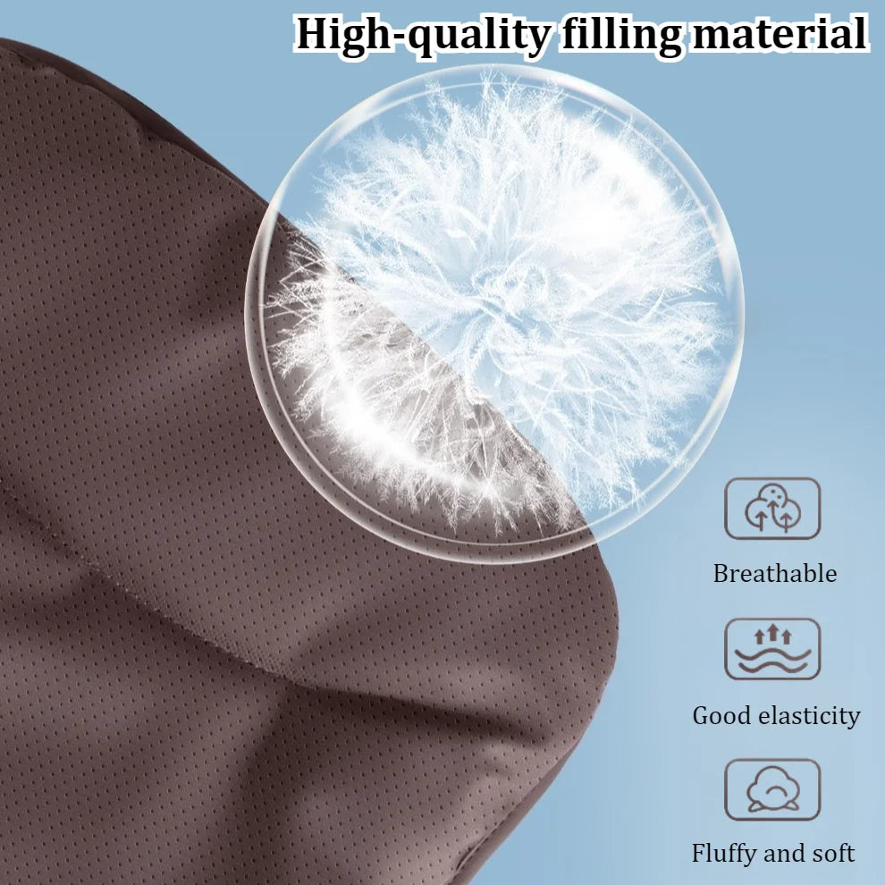 Premium Autositzkissen aus PU Leder – Luxus Sitzauflage mit perforiertem Design, atmungsaktiv & wolkenweich