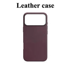 Apple MagSafe Lederhülle für iPhone 17 Pro Max & 16 Pro Max – Magnetisches Case mit kabellosem Laden