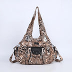 Angelkiss Damen Schultertasche aus PU-Leder – Große Hobo Handtasche mit Reißverschluss, Crossbody & Satchel für Alltag & Party