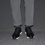 XEBOS Herren Ledersneaker – Klassische Slip-On Casual Schuhe aus echtem Rindsleder, handgefertigt, modisch & komfortabel