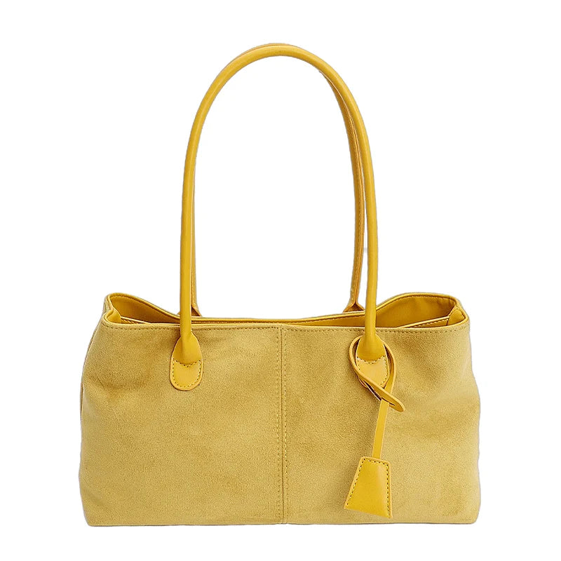 LEFTSIDE Damen PU-Leder Schultertasche – Retro Underarm Bag 2025, Luxus Casual Tote pour Herbst &amp; Winter 