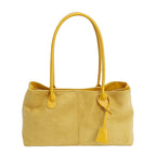 LEFTSIDE Damen PU-Leder Schultertasche – Retro Underarm Bag 2025, Luxus Casual Tote pour Herbst &amp; Winter 