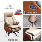 Fauteuil de direction électrique au bureau – Bureau de luxe avec fonction de massage, fonction de Liège et de hub pour bureau et bureau 