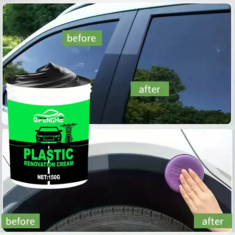 Universelles Leder- & Kunststoff Reparaturwachs – Auto Innenraum Pflegecreme für Leder, Kunststoff & Gummi