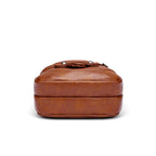 Damen PU-Leder Crossbody Bag – Kleine Vintage Schultertasche, Multifunktional für Geld, Handy & Essentials