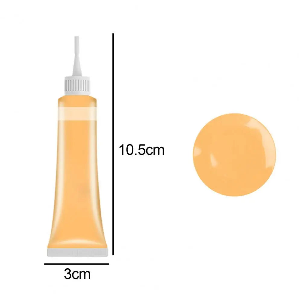 20 ml Kunstleder Reparatur Set – Färbe- &amp; Reparaturcreme mit Pinsel &amp; Spachtel für Autositze, Sofas &amp; Möbel 