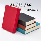 Hochwertiges Leder-Notizbuch A143 – 660 Seiten Planner, Journal & Skizzenbuch in A4/A5/A6