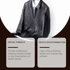 100 ml Lederreiniger & Pflegespray – Sanfte Reinigung & Glanzpflege für Lederjacken, Sofas, Taschen & Autositze