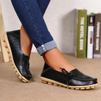 HAJINK Damen Flats 2025 – Ballerines véritables avec chaussures de course, chaussures plates à enfiler pour les loisirs, chaussures décontractées élégantes pour femmes 