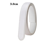 Hochwertiger PU-Ledergürtel ohne Schnalle – Premium Ersatzriemen für automatische Gürtelschnallen