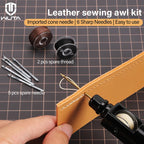 WUTA Leder Handnähmaschine Speedy Stitcher – Profi Nähahle Set für Leder, Canvas & Reparaturen