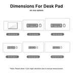 Tapis de bureau et tapis de souris en cuir PU pour bureau, bureau à domicile et école