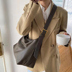 Yogodlns Damen Boston Handtasche – Vintage Pillow-Design PU-Leder Schulter- & Crossbody-Bag, Große Kapazität