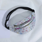 Yogodlns Damen Bauchtasche – Solide PU-Leder Fanny Pack, Kleine Gürteltasche & Chest Bag für Handy und Schlüssel