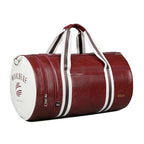 OLN Herren Gym Bag aus PU-Leder – Sportliche Duffle & Reisetasche für Fitness, Business & Wochenende mit Schulterriemen