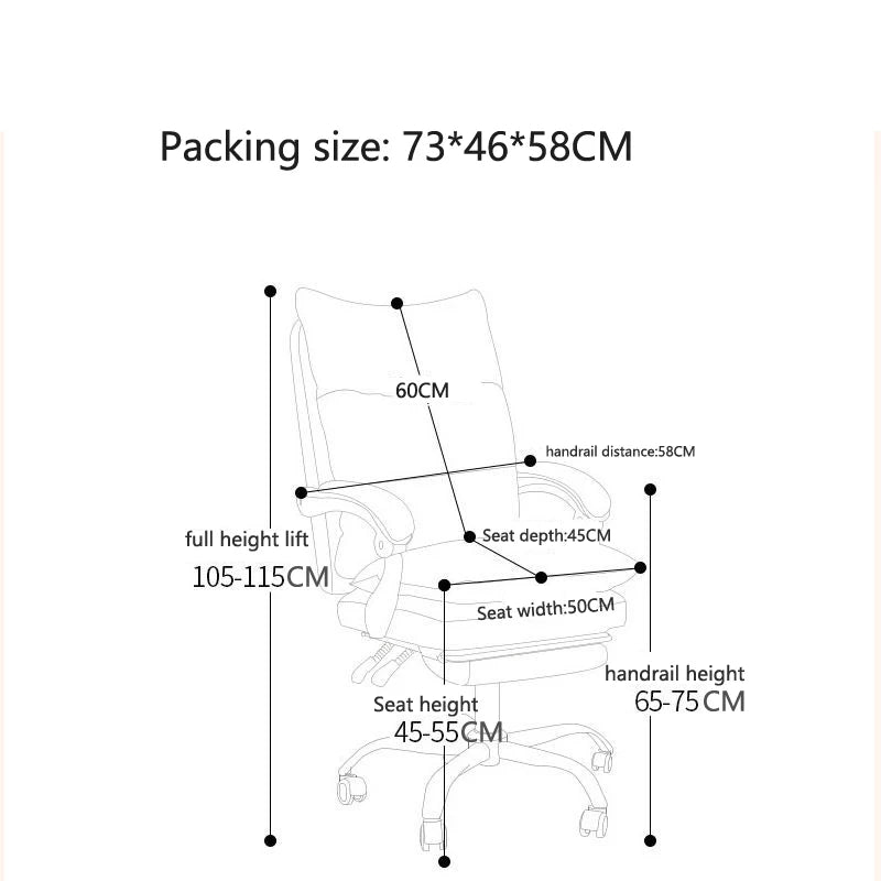 Ergonomischer Gaming Chair aus Leder – Bequemer Sofa-Gamingstuhl mit hoher Rückenlehne, Drehfunktion & Armlehnen für Schlafzimmer, Büro & Gaming Setup