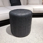 Design Lederhocker „Light Luxury“ – Moderner Schuhwechsel- & Sofa-Hocker in Trendfarben für Wohnzimmer, Flur & Schlafzimmer