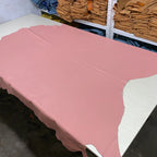 Großformatiges Echtleder Rindsleder – Ganze Haut aus erster Schicht, weich & flexibel für Taschen, Polster & DIY-Projekte