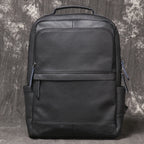 LEATHFOCUS Vintage Leder Rucksack Herren – Mochila cruzada elegante para portátil de 15 pulgadas, exterior, tamaño y tamaño 