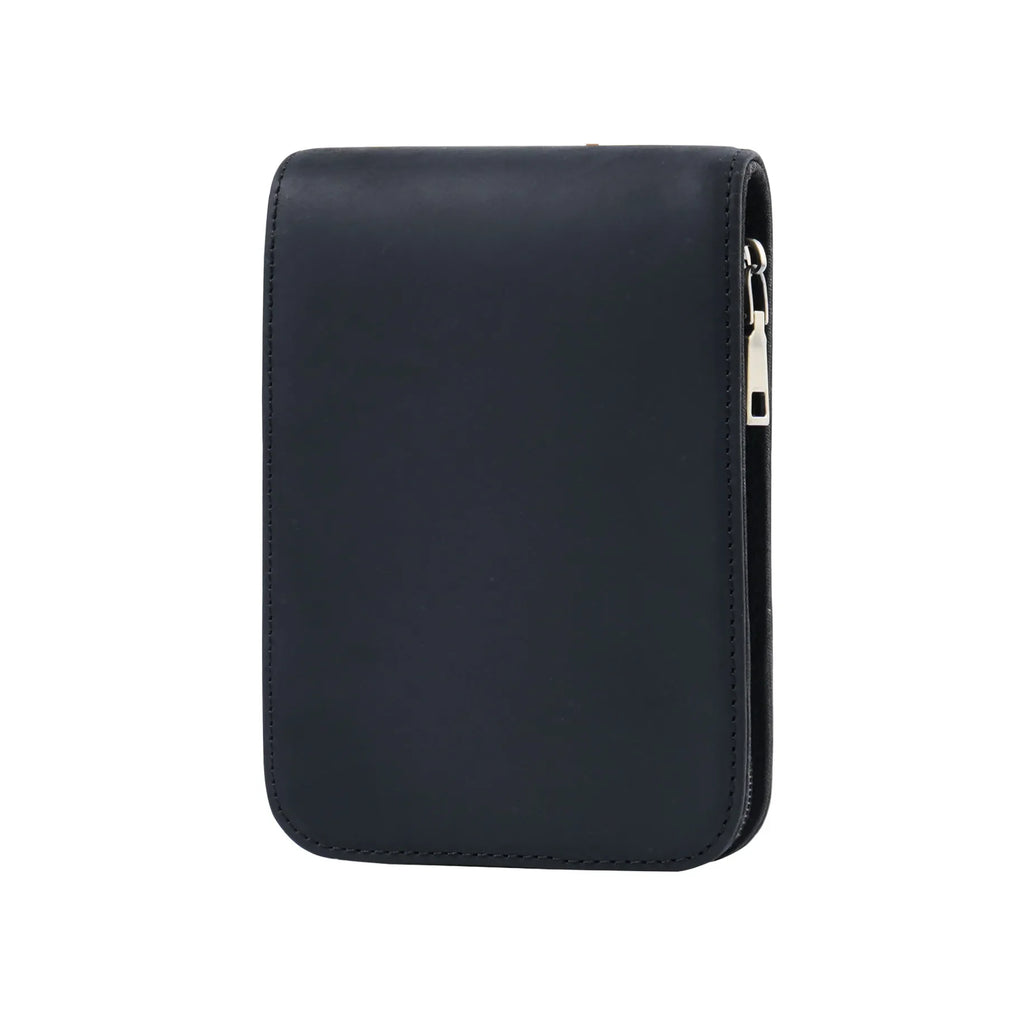 Echtes Leder Federmäppchen mit 12 Stift-Slots – Große Kapazität Zipper-Etui für Büro, Schule & Reisen