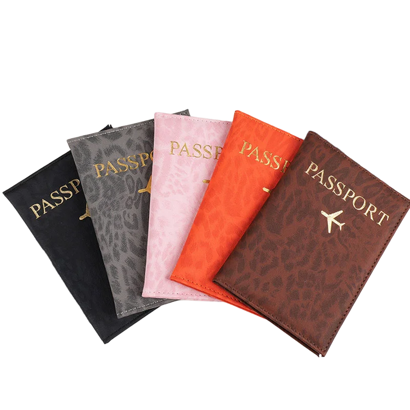 Reise Passhülle 2025 aus PU-Leder – Eleganter Reisepass- & Kartenhalter für Damen & Herren | Schutzcover für Tickets & Ausweise