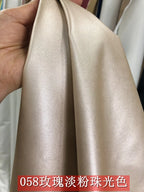 Dünnes weiches Kunstleder Meterware – Tissu en cuir PU élastique avec revêtement pour vêtements, sacs et projets de bricolage 