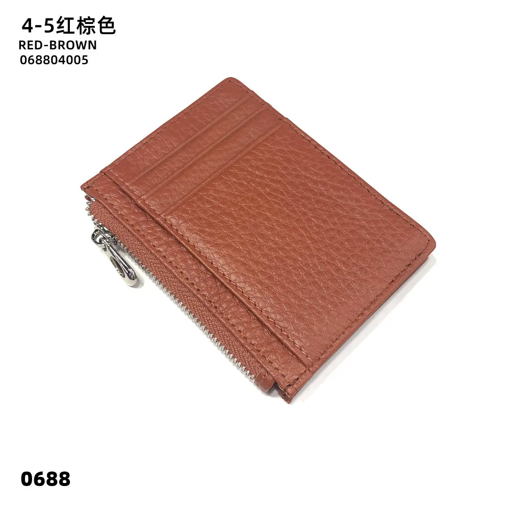 ISKYBOB Süße Damen Geldbörse aus PU-Leder – Kurze Wallet mit Reißverschluss & Druckknopf, Cartoon-Print, Kartenhalter & Münzfach