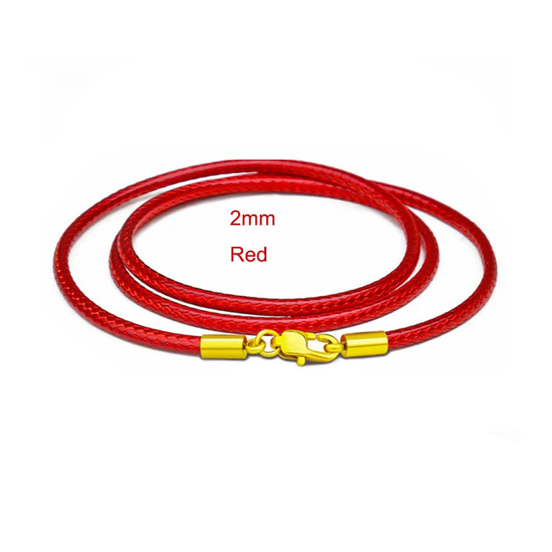 Geflochtene Lederkette Choker Schwarz & Braun – Lederhalskette mit Edelstahlverschluss für Damen & Herren