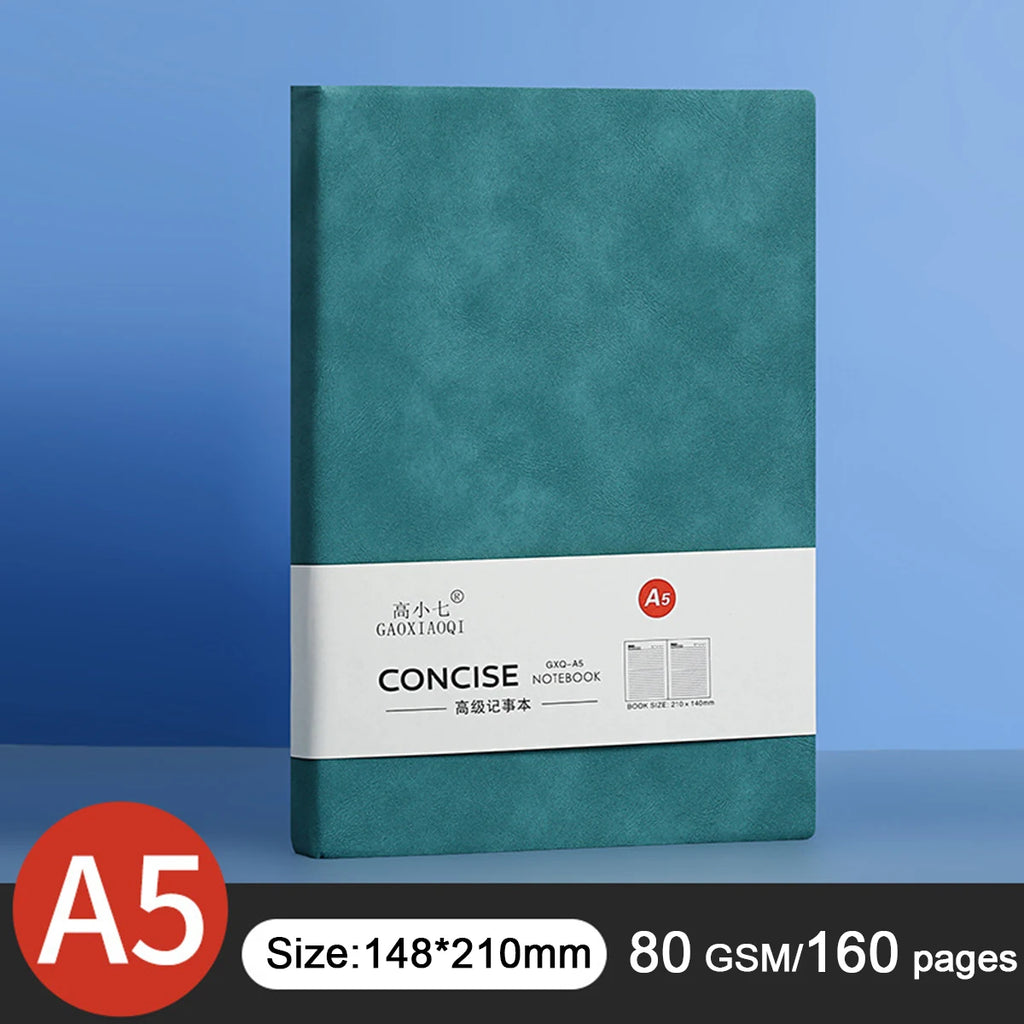 A5 Retro Leder-Notizbuch für Business & Alltag – Elegante Hülle, robuste Verarbeitung, professionelle Wirkung